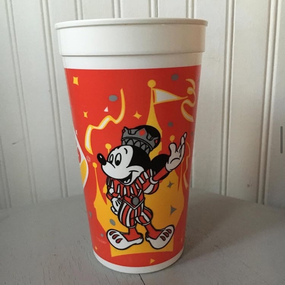90s Burger K I N G and M I C K E Y plastic cup